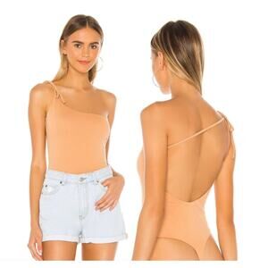 Privacy Please Adriana Bodysuit in Clay Tan